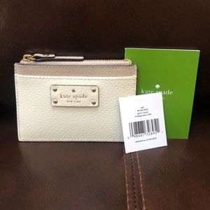 NWT Kate Spade Leather Card Case